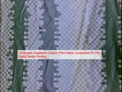 합성 그래핀 그래픽 프린트 직물 전도성 PU 필름 디지털 섬유 인쇄